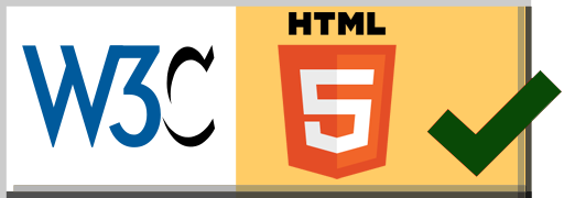 Ce site est valide W3C HTML5